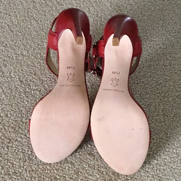 “Price Drop” Antonio Melani, sandal heels, Sz 7.5 - Picture 4 of 6